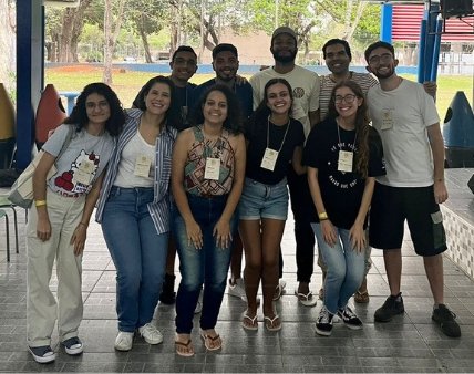 Photo of ABUB students at Camila's workshop